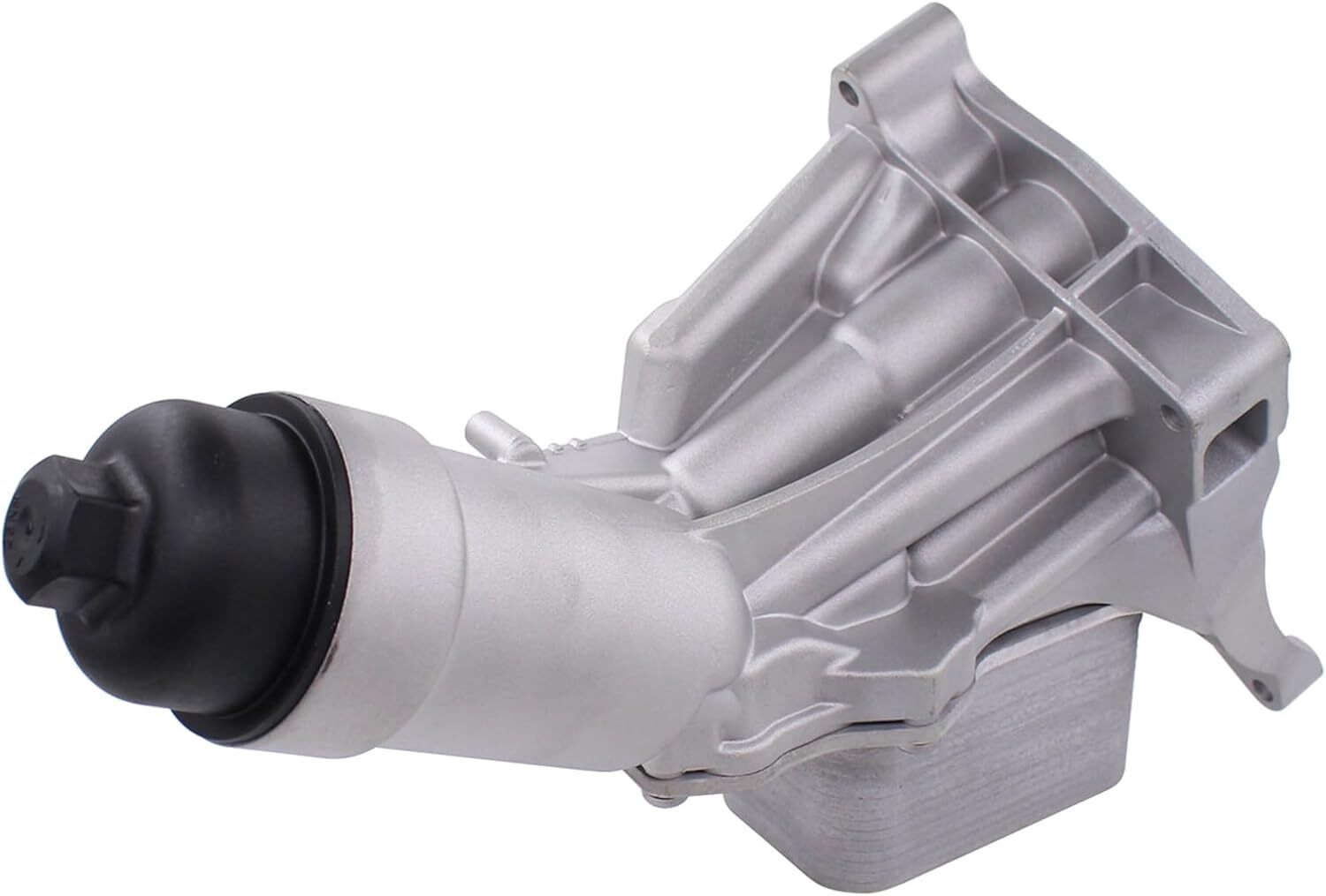 MOTOKU Upgraded Aluminum Engine Oil Cooler and Oil Filter Housing with Filter