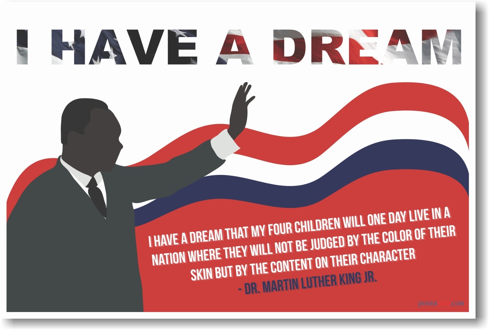 MLK – Martin Luther King Jr – I Have A Dream – NEW Civil Rights Leader POSTER