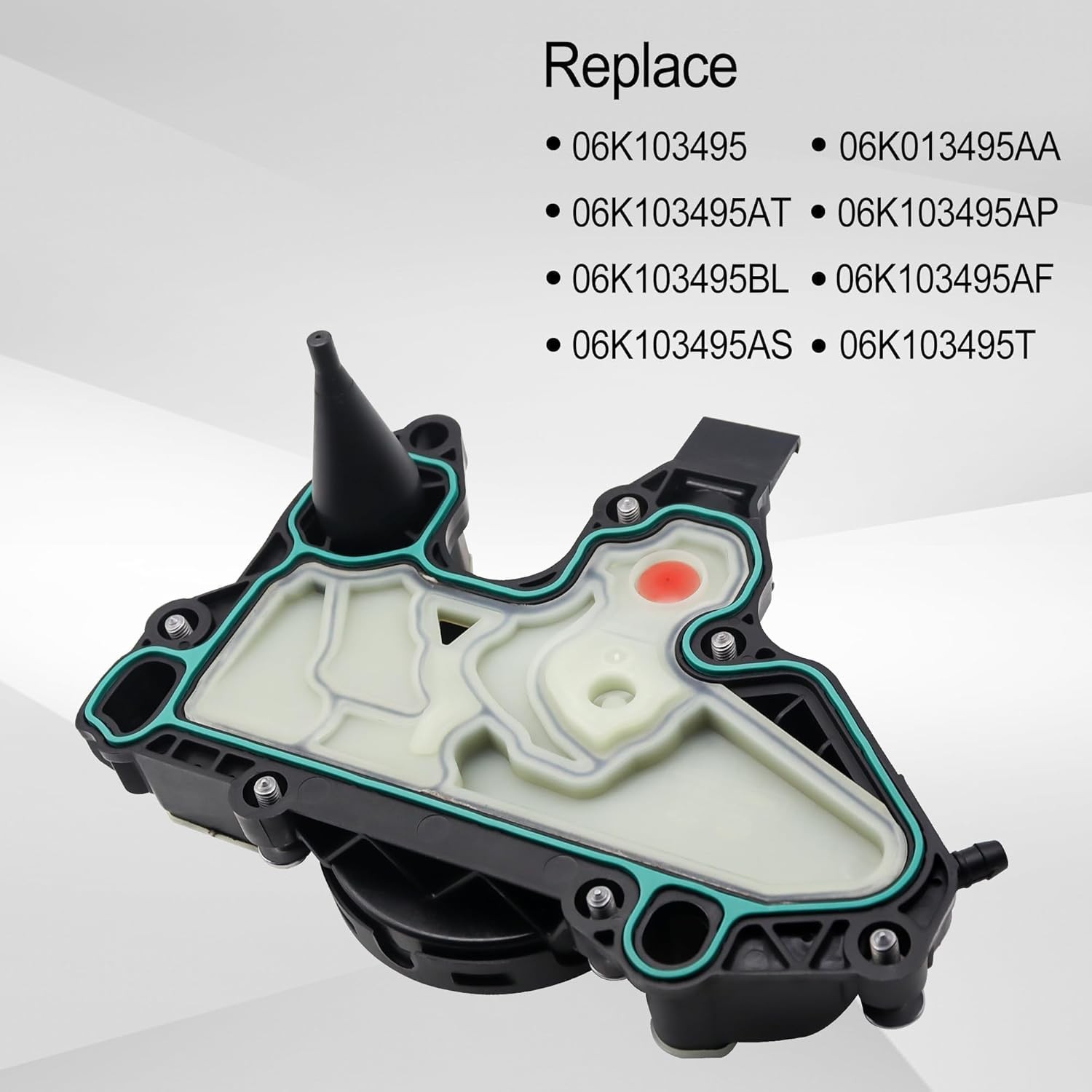 06K103495 PCV Valve Oil Separator Crankcase Vent Valve for Audi A3 A4 VW