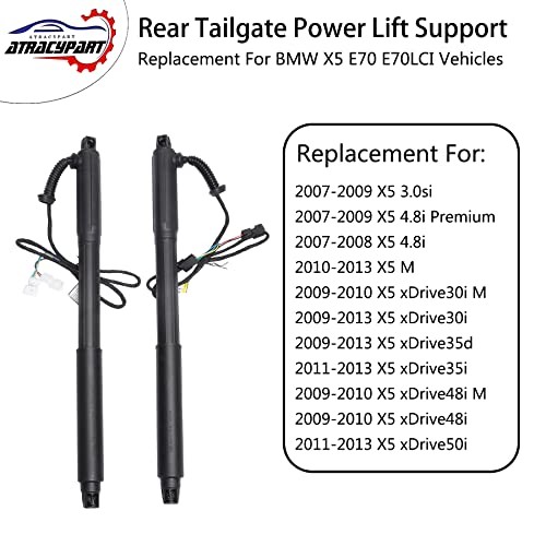 Rear Tailgate Power Lift Support Shock Electrical Struts Left & Right |