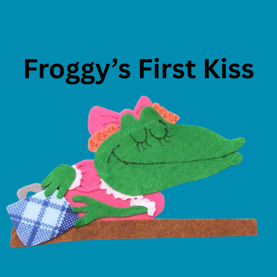 Froggy’s First Kiss Felt Set for Valentine’s Day Storytelling Fun