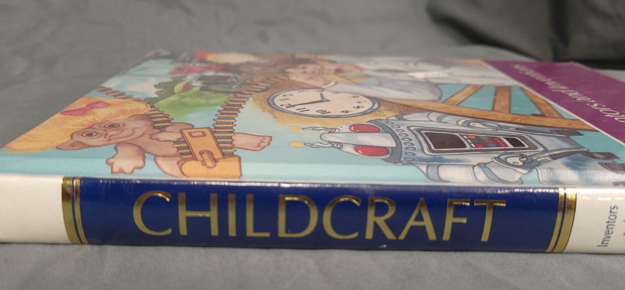 SEALED Childcraft Book 1980’s? Inventors and Inventions Hardback Never Opened