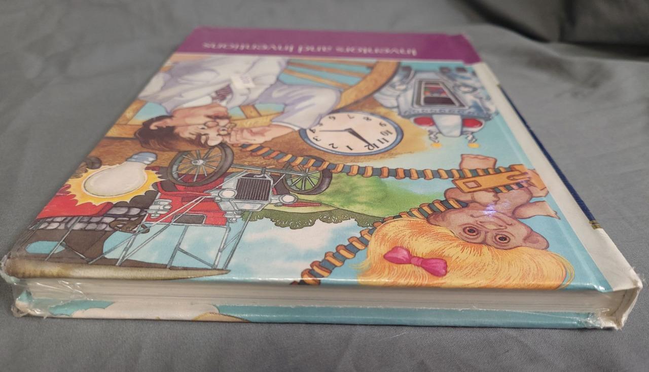 SEALED Childcraft Book 1980’s? Inventors and Inventions Hardback Never Opened