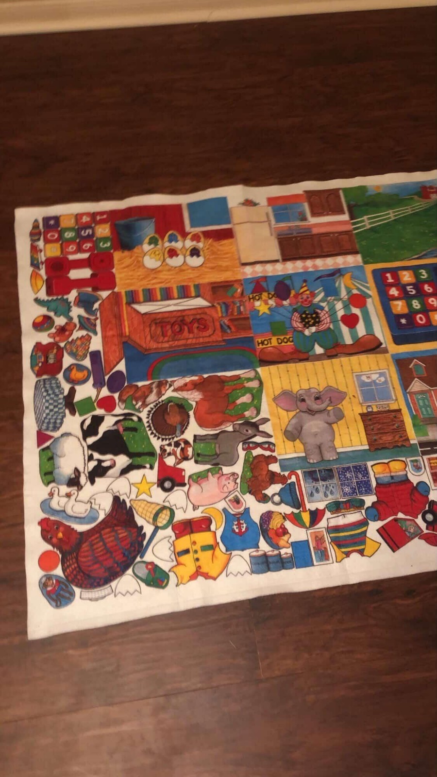 Vintage Betty Lukens Quiet Book Felt Kit Uncut
