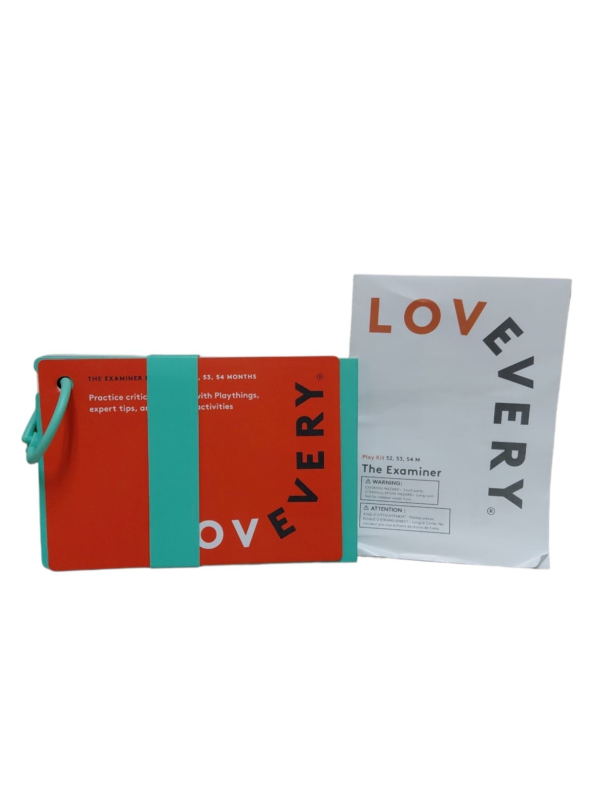 Lovevery The Examiner Play Kit – Months 52, 53,54 (age 4+) Open Box