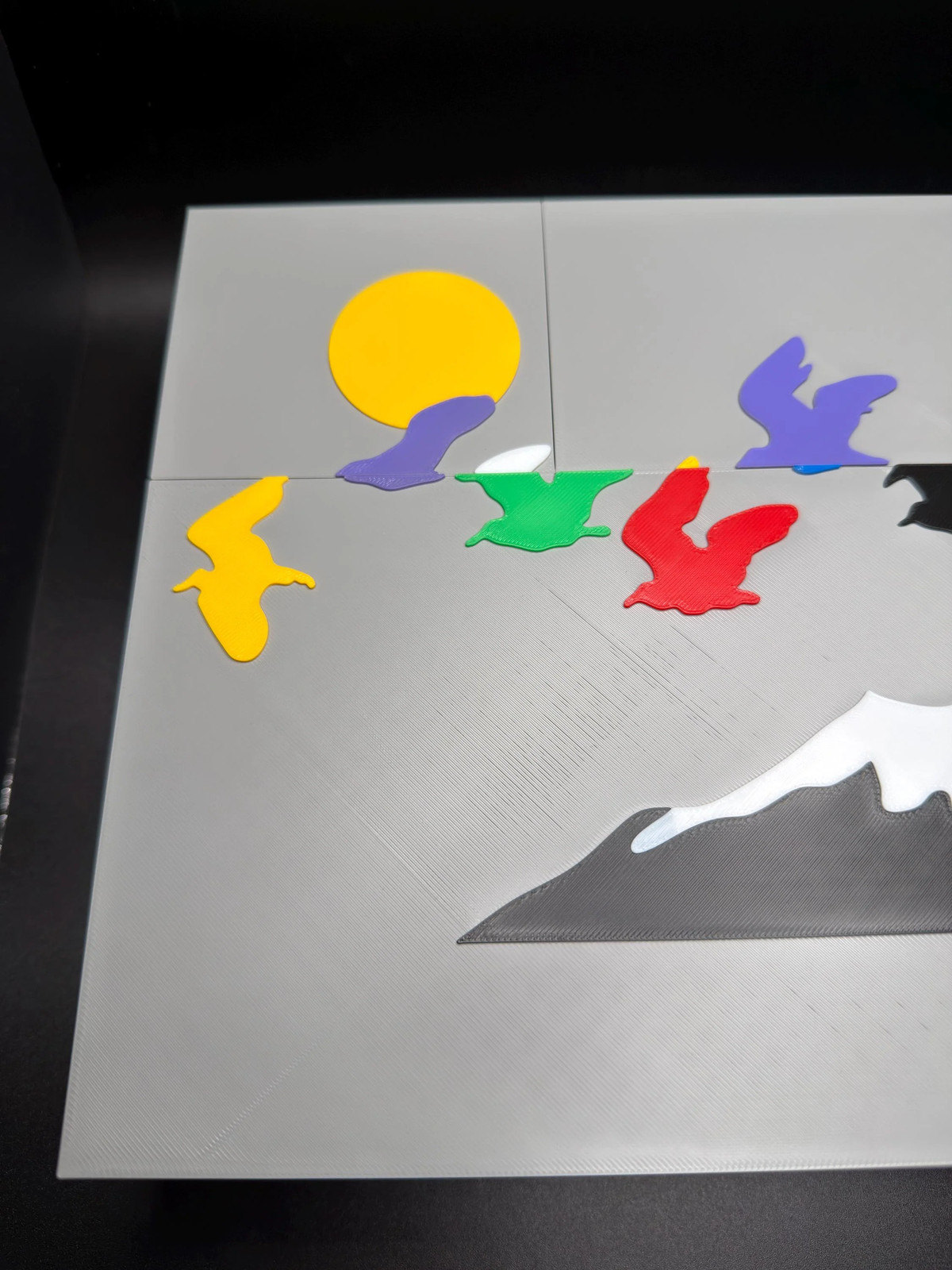 Vanishing Japanese Birds Puzzle | Optical Illusion Dissection Puzzle | 3D