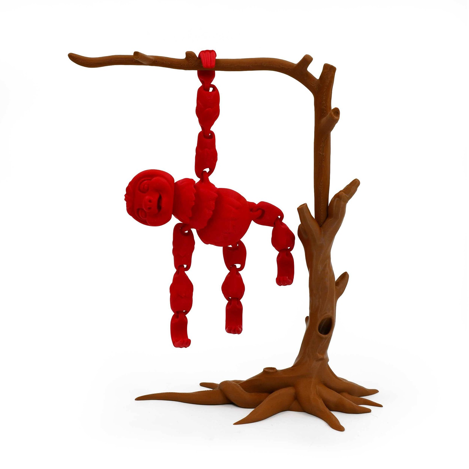 3D Printed Sloth Fidget With Tree Props | Multiple Colors | Black Sheep Products