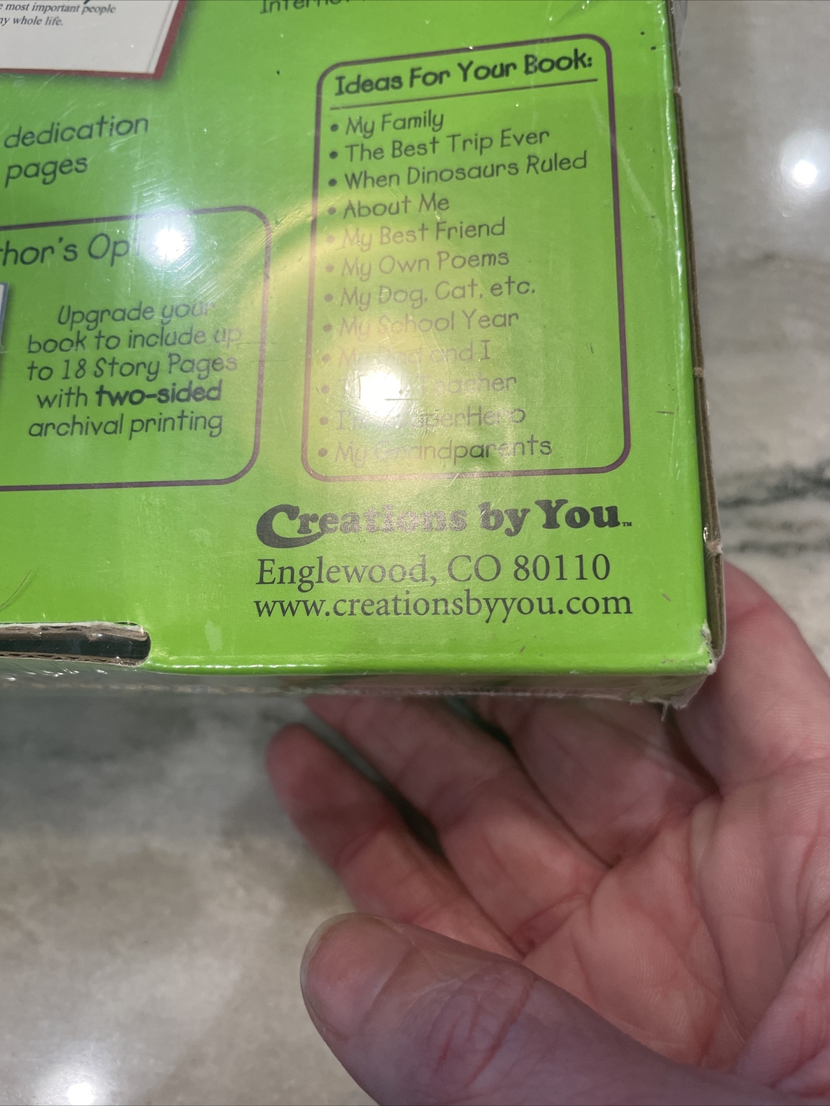 Creations by You ILLUSTORY MAKE YOUR OWN BOOK 2014 NEW SEALED Gift Author
