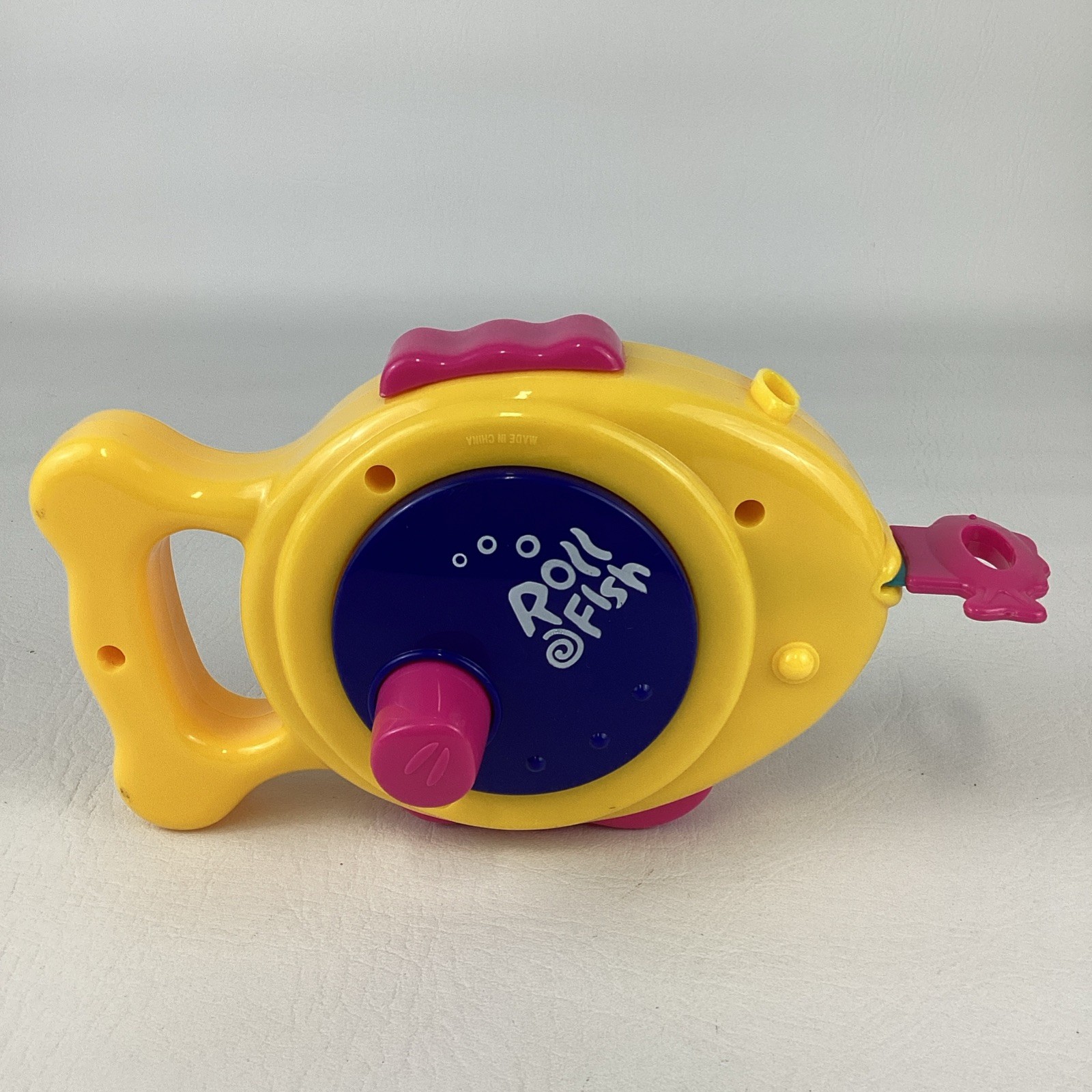 Roll Fish Toy 5 Foot Measuring Tape Alphabet Learn Reel ABCs Handheld Toddler