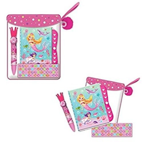 Mini Secret Journal Mermaid With Lock #214MM