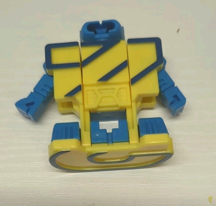Vtg Number-Bots Transforming Educational Stem Counting Toys- # 0-9 + Equations
