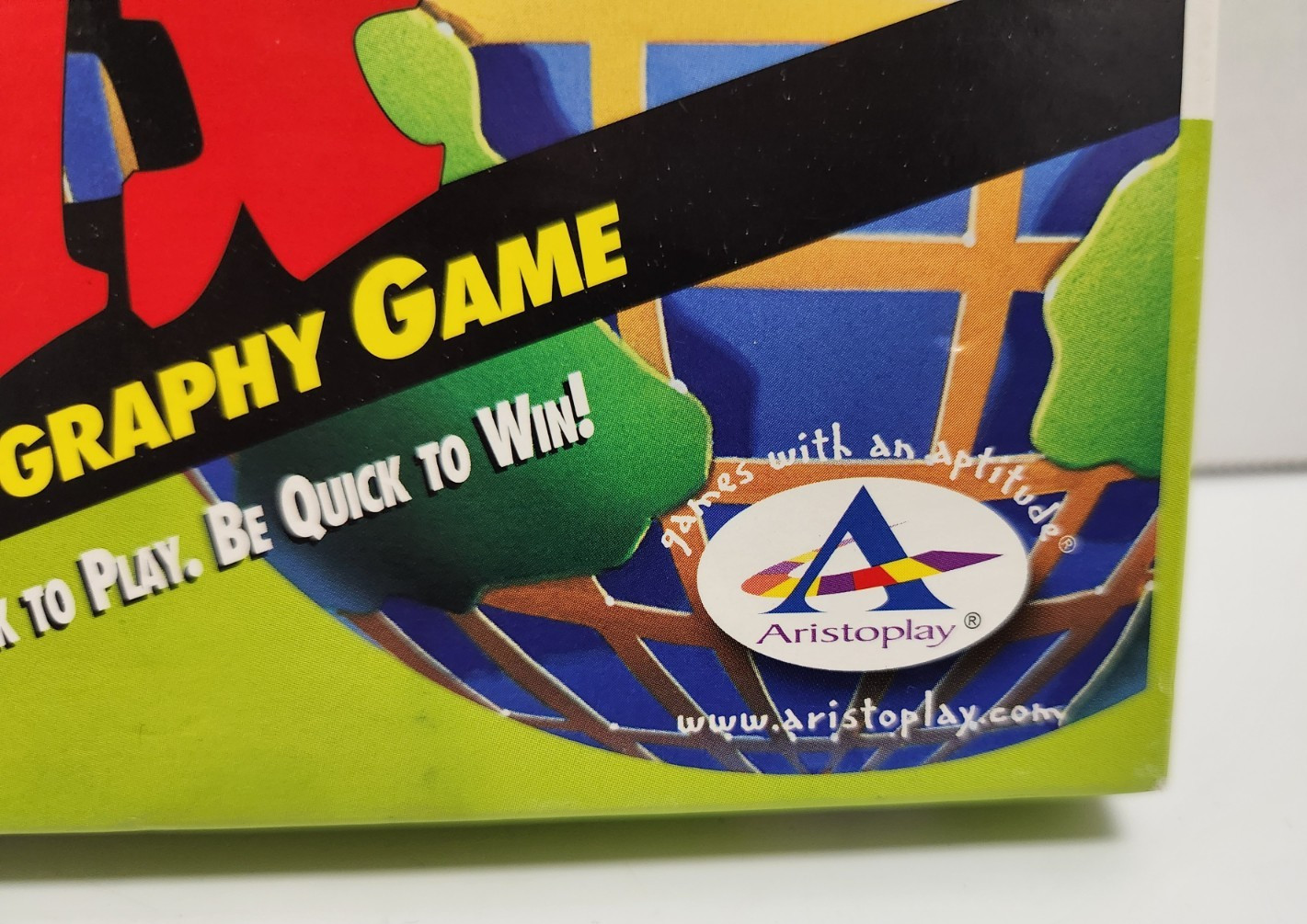 2003 Quick Pix Geography Card Game Homeschool Travel Learning Aristoplay Unused
