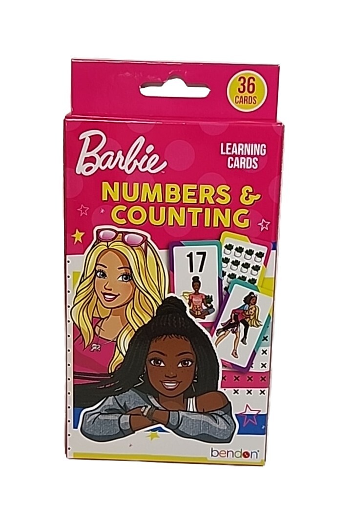 Barbie Numbers & Counting / Hello Kitty and Friends Matching Learning Cards
