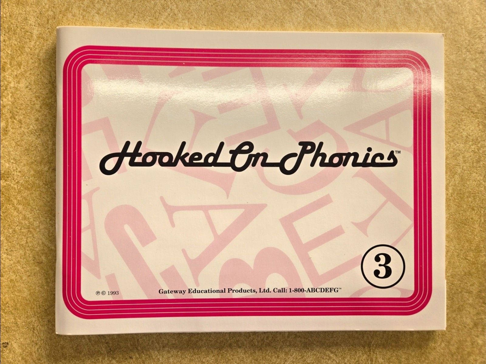 1993 Hooked on Phonics Complete Box Set Cassette Workbook and Reading Cards