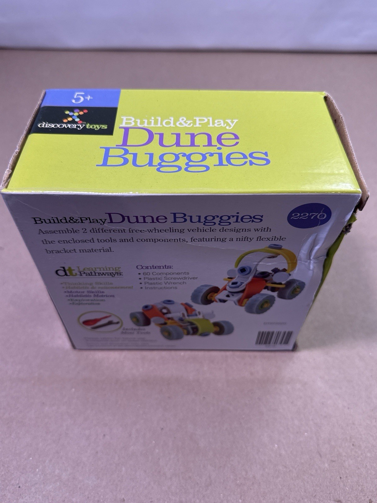 Discovery Toys Build & Play Dune Buggies #2270 – New Open Box STEM