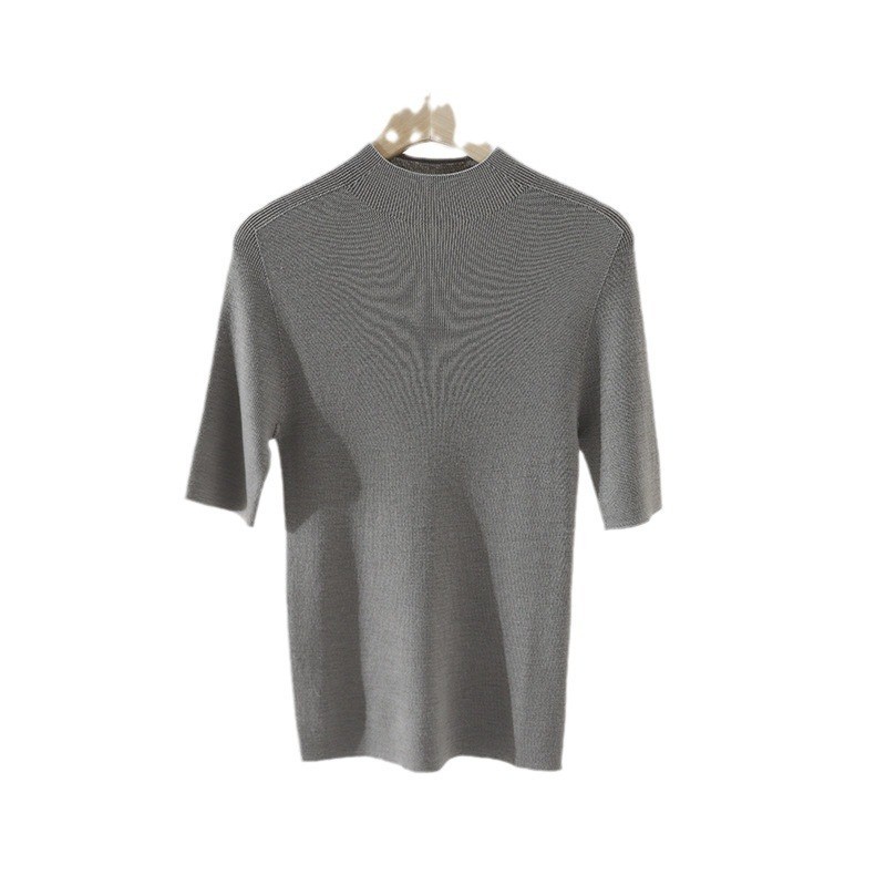 Merino all wool ultra fine wool sweater for women, seamless one-piece ready to