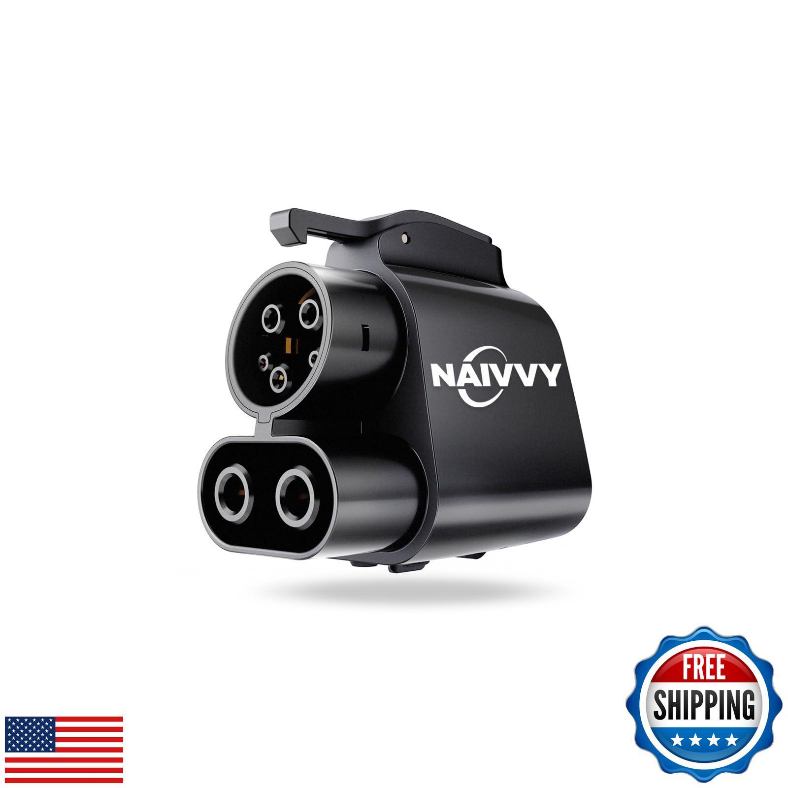 2025 Upgraded NACS to CCS Adapter, 500A/1000V, 250 kW DC Fast Charging for Fo