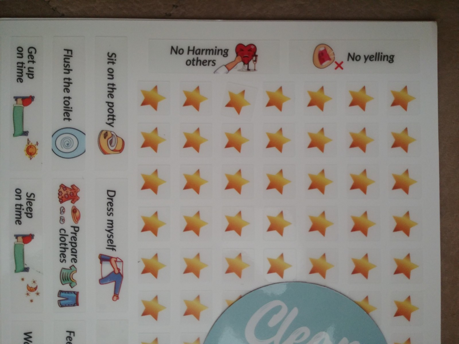 JJPRO 2Pack Magnetic Chore Reward Chart 4Kids Child Video Game & Rainbow 8.5 x12