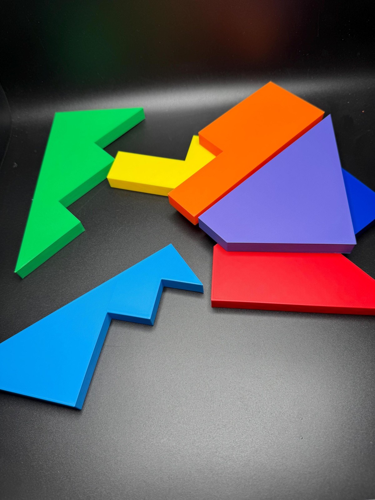 Disappearing Square Puzzle Version 1 – Vintage Modern Design, Fun Brain Teaser,