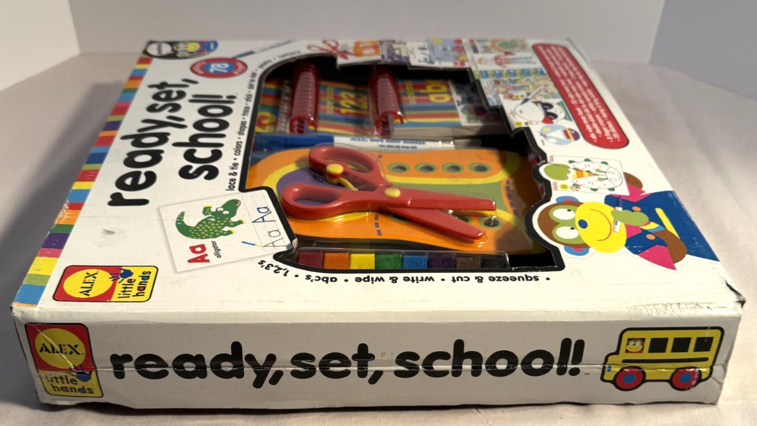 Alex Little Hands Ready, Set, School! 78 Activity pages for Age 3+ Creativity