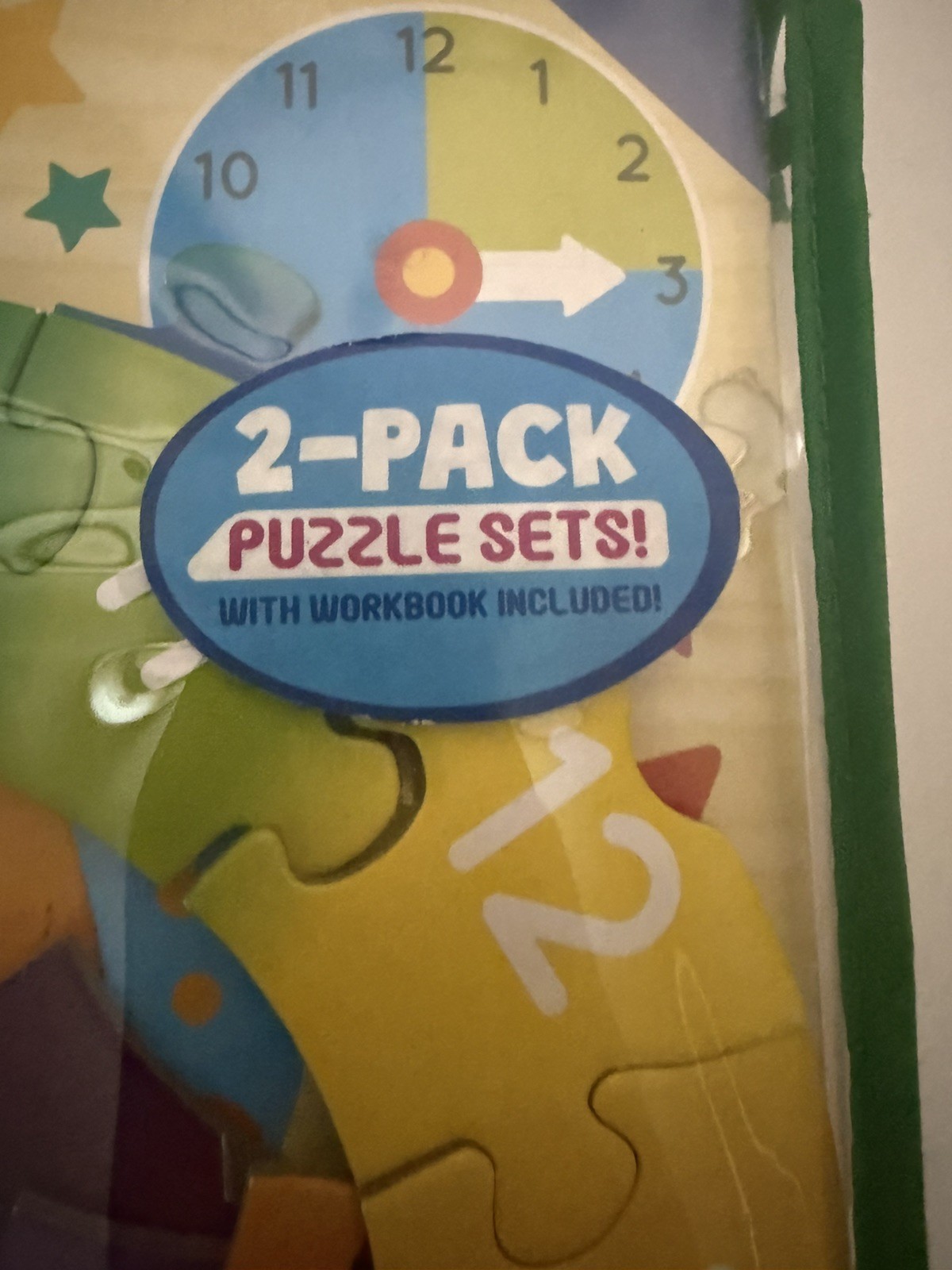 The learning journey Lift And Learn Clock & USA Map Puzzle