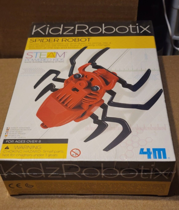 4M FSG3392 KidzRobotix Spider Robot Style Name:Modern Factory Sealed