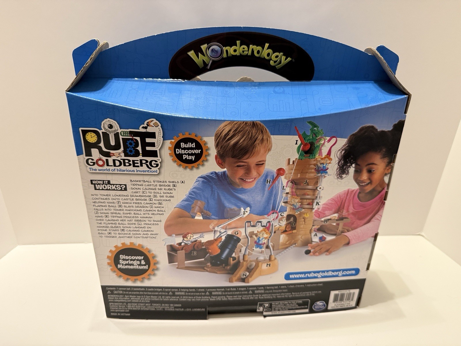 Wonderology Rube Goldberg The Castle Escape Challenge S.T.E.M. Great Condition