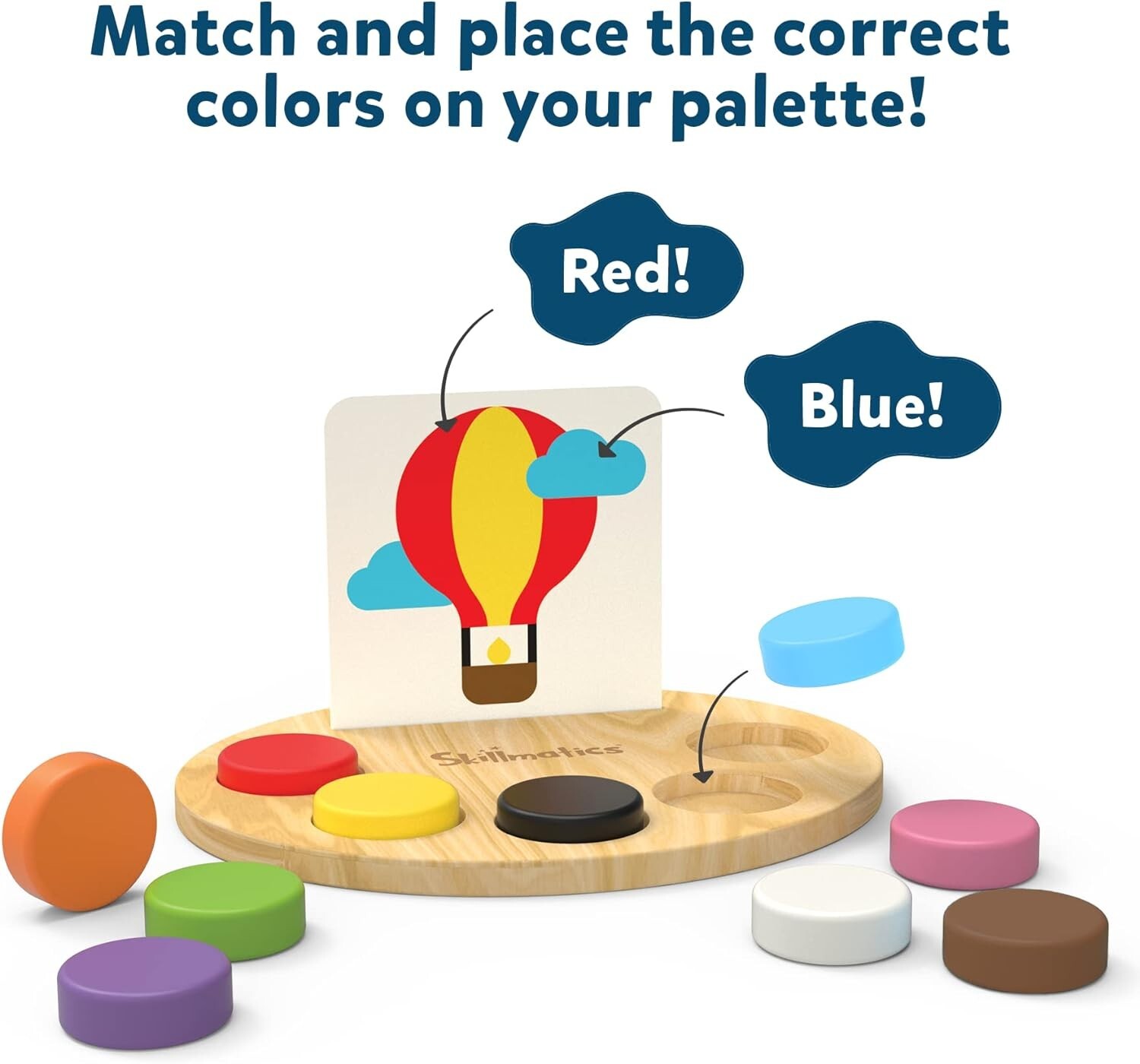 Skillmatics Educational Game Toy Picture Palette Ages 3-6 Fine Motor, Decisions
