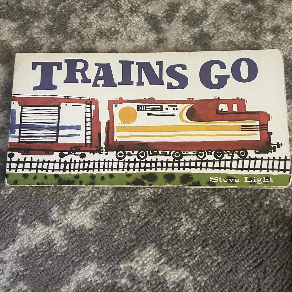 Scholastic Train Themed Board Books