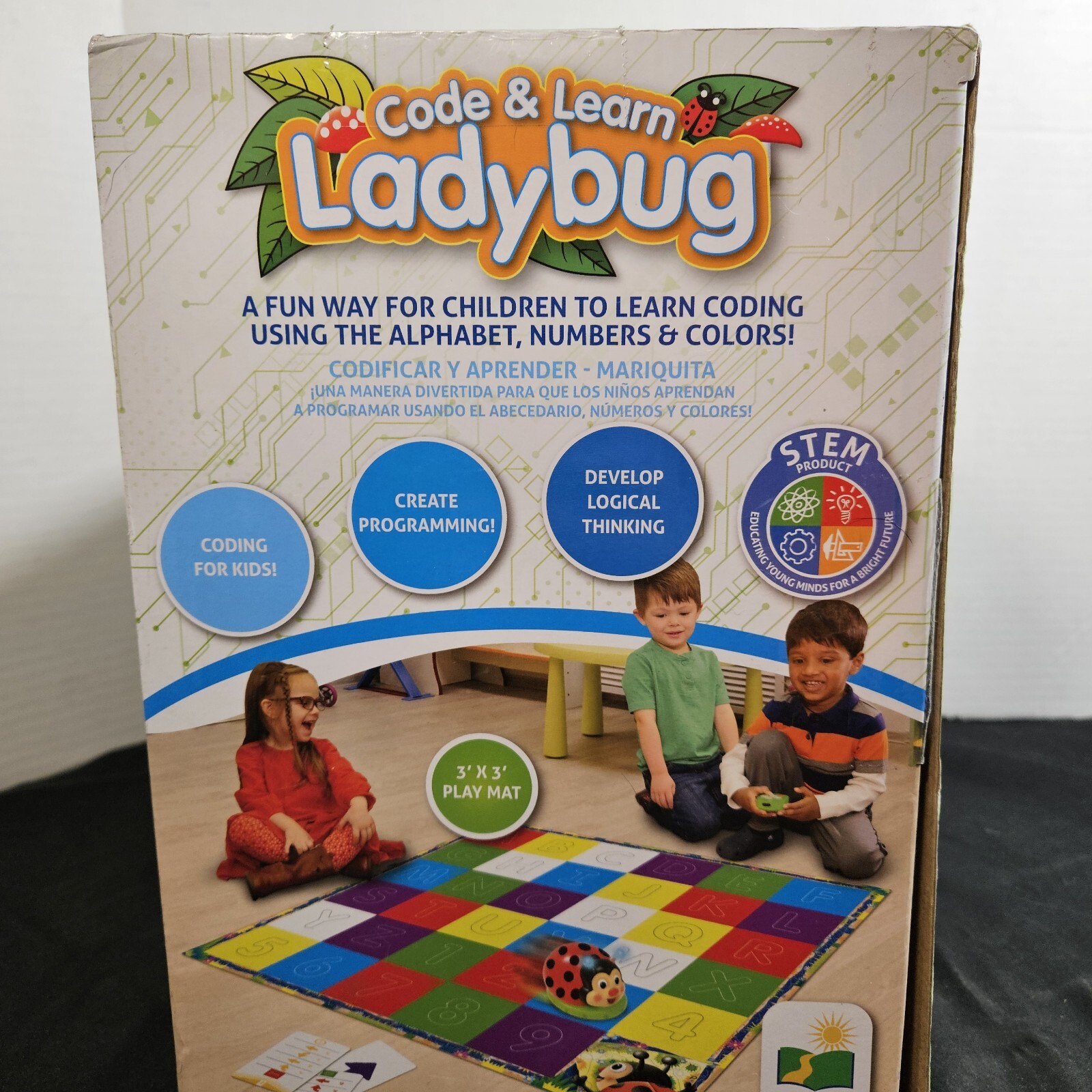 The Learning Journey Code & Learn Ladybug Children’s Learning Toy Alphabet