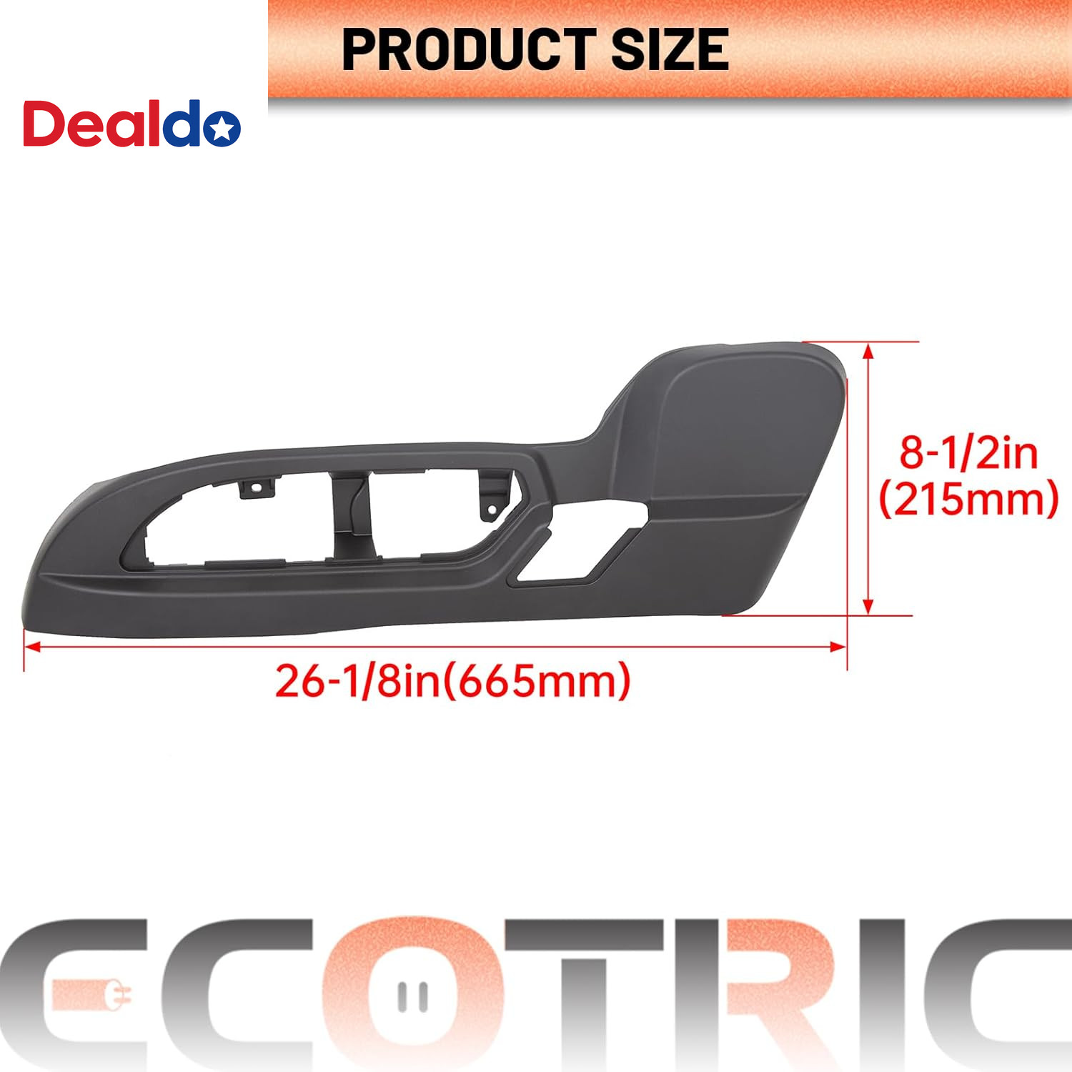 Driver Seat Trim Panel Compatible with 2009-2017 Buick Enclave/Chevrolet Travers