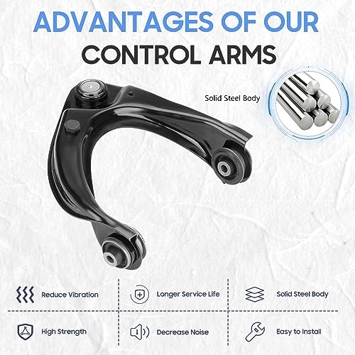 Front Upper Control Arm w/Ball Joint Suapension Kit for 2003-2008 Mazda 6,