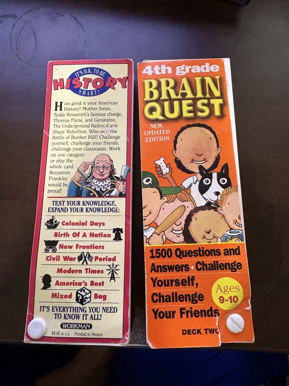 Brain Quest Grade 4 (Ages 9 – 10) Decks