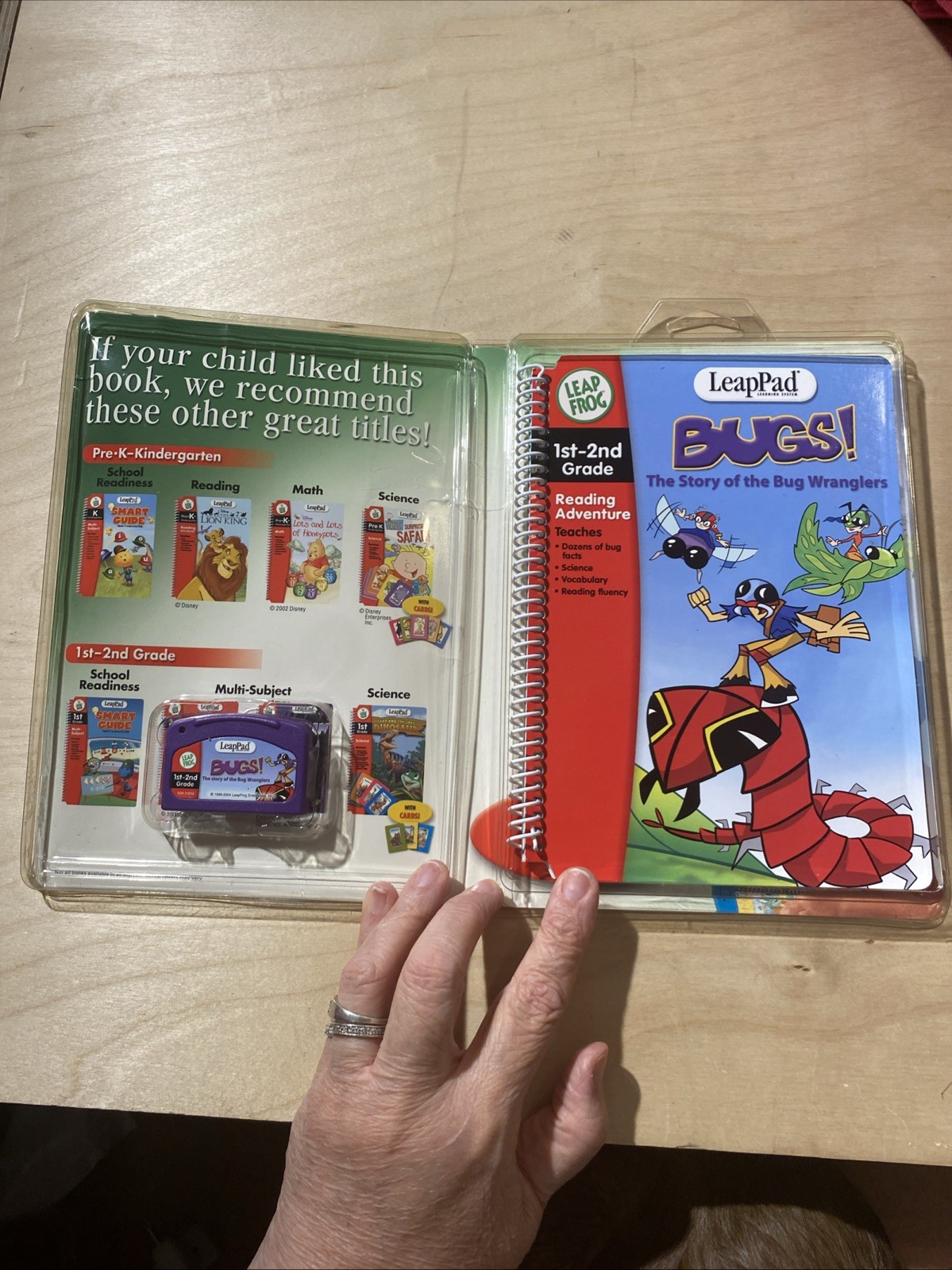 LeapPad Software -1st-2nd Grade. Bugs The Story Of The Bug Wranglers MZ