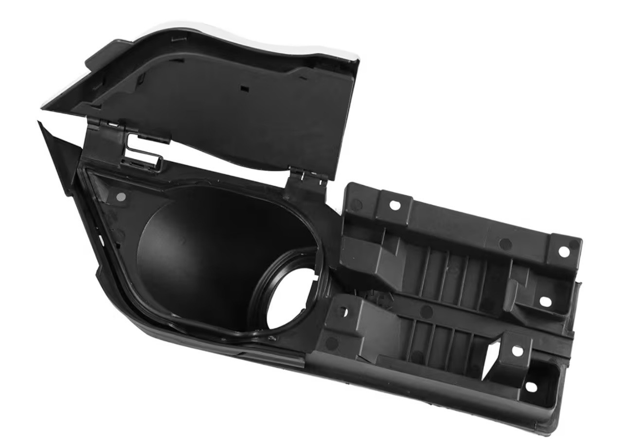 Fuel Filler Door Housing Pocket Hinge w/ White Cover Fits 2015–2024 Transit