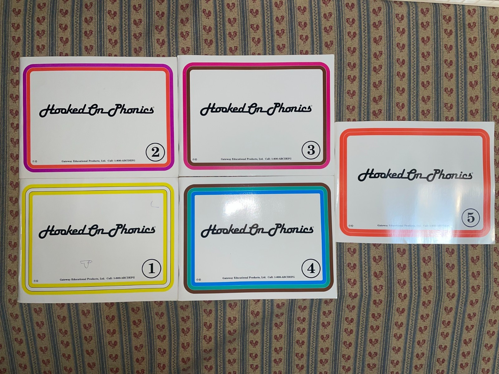 Hooked On Phonics Cassette Tapes Boxset Books