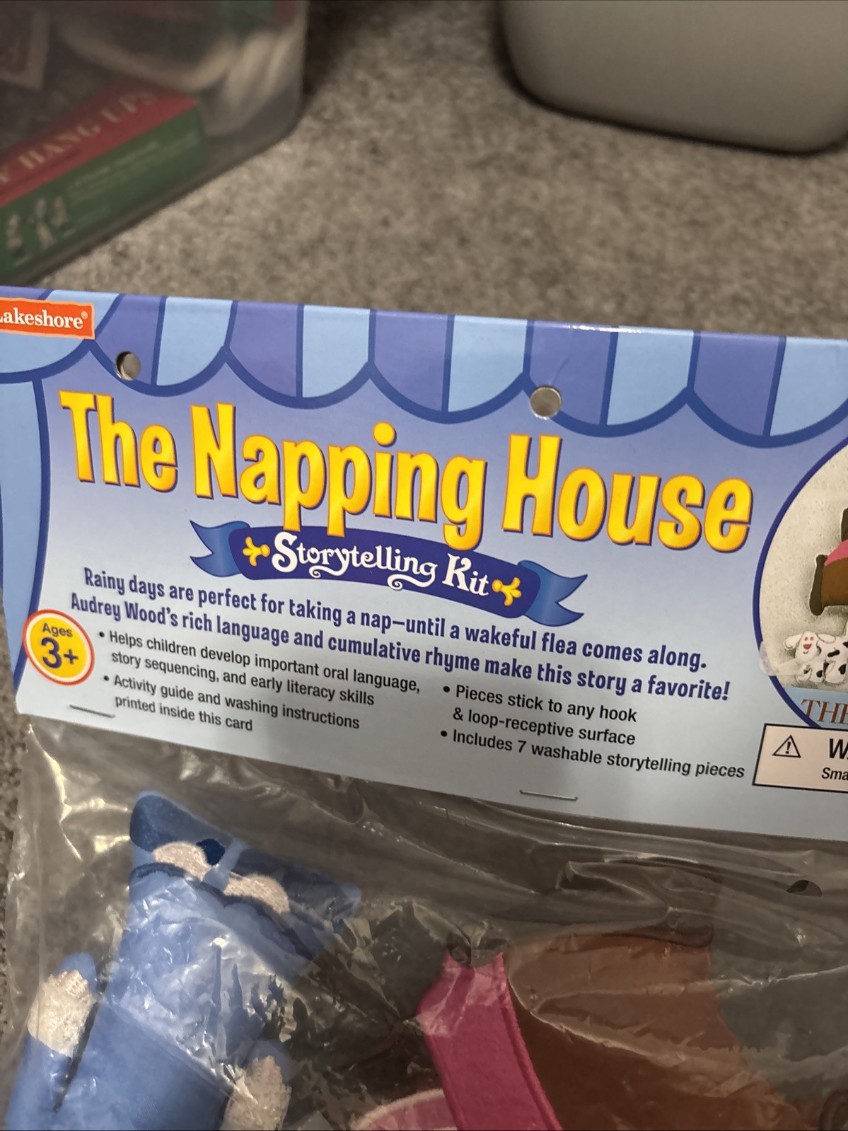 NEW Lakeshore The Napping House Storytelling Kit