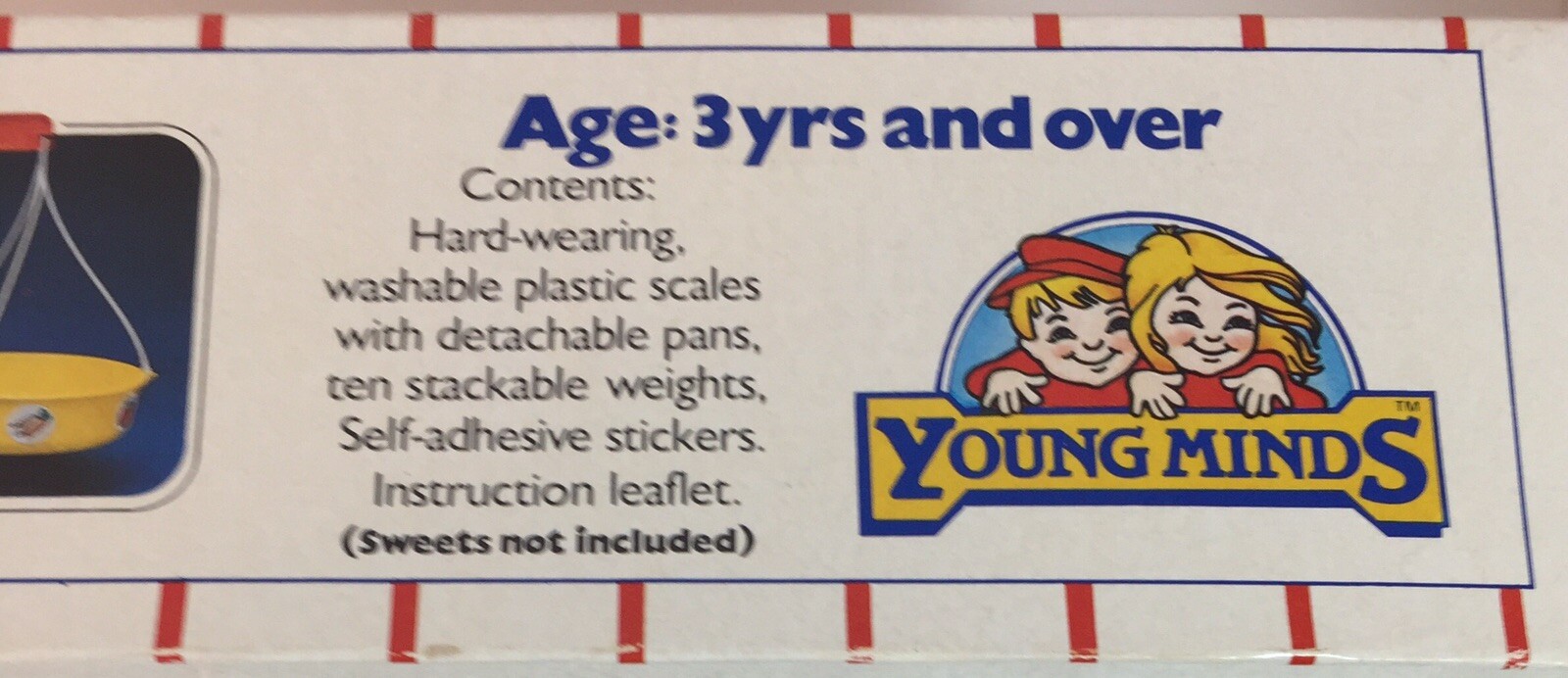 Simple Scales Game Young Minds Vintage1984 Made in England Metric Homeschool