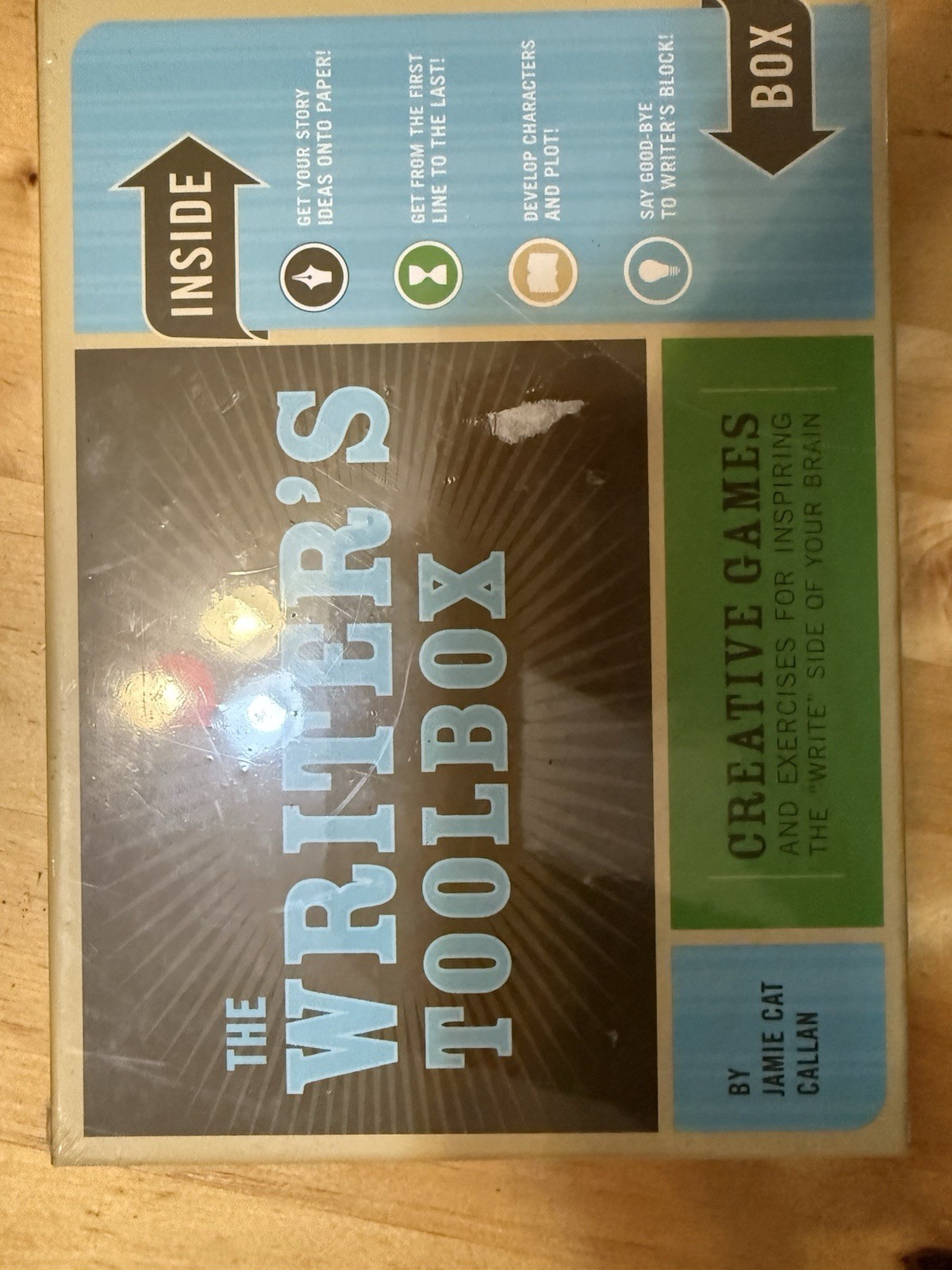The Writer’s Toolbox By Jamie Cat Callan Creative Games NEW NEVER OPENED!