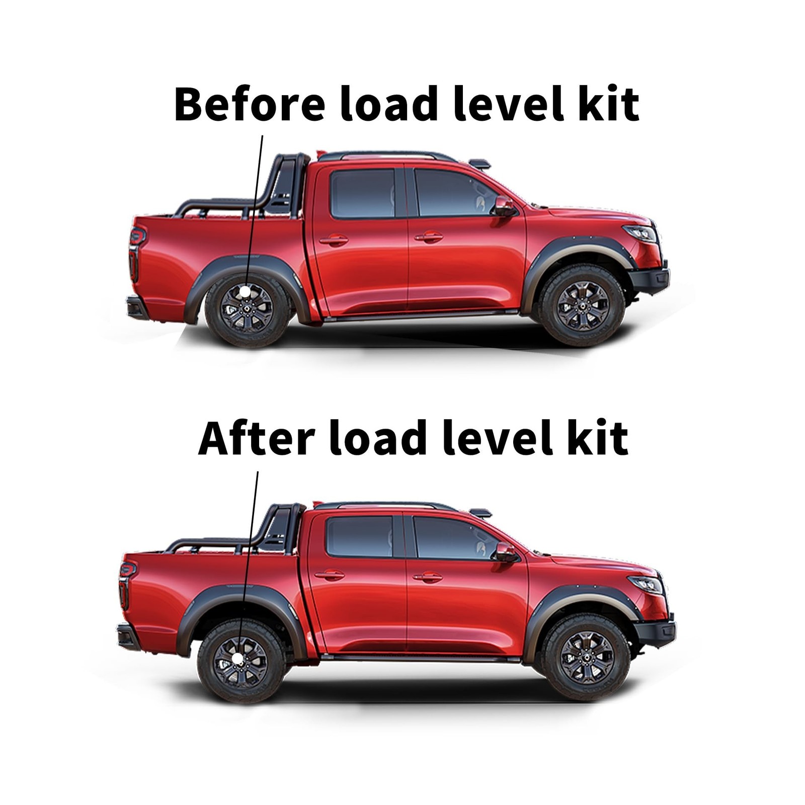 Rear Air Spring Bags Suspension Kit Compatible with 2007-2021 Toyota Tundra 2…