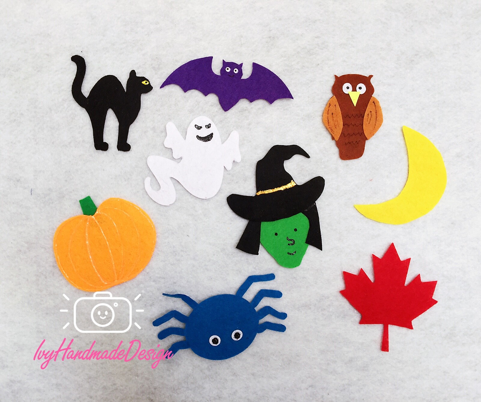 Brown Owl What do you See Flannel Felt Board/Orange Pumpkin Felt Story/Halloween