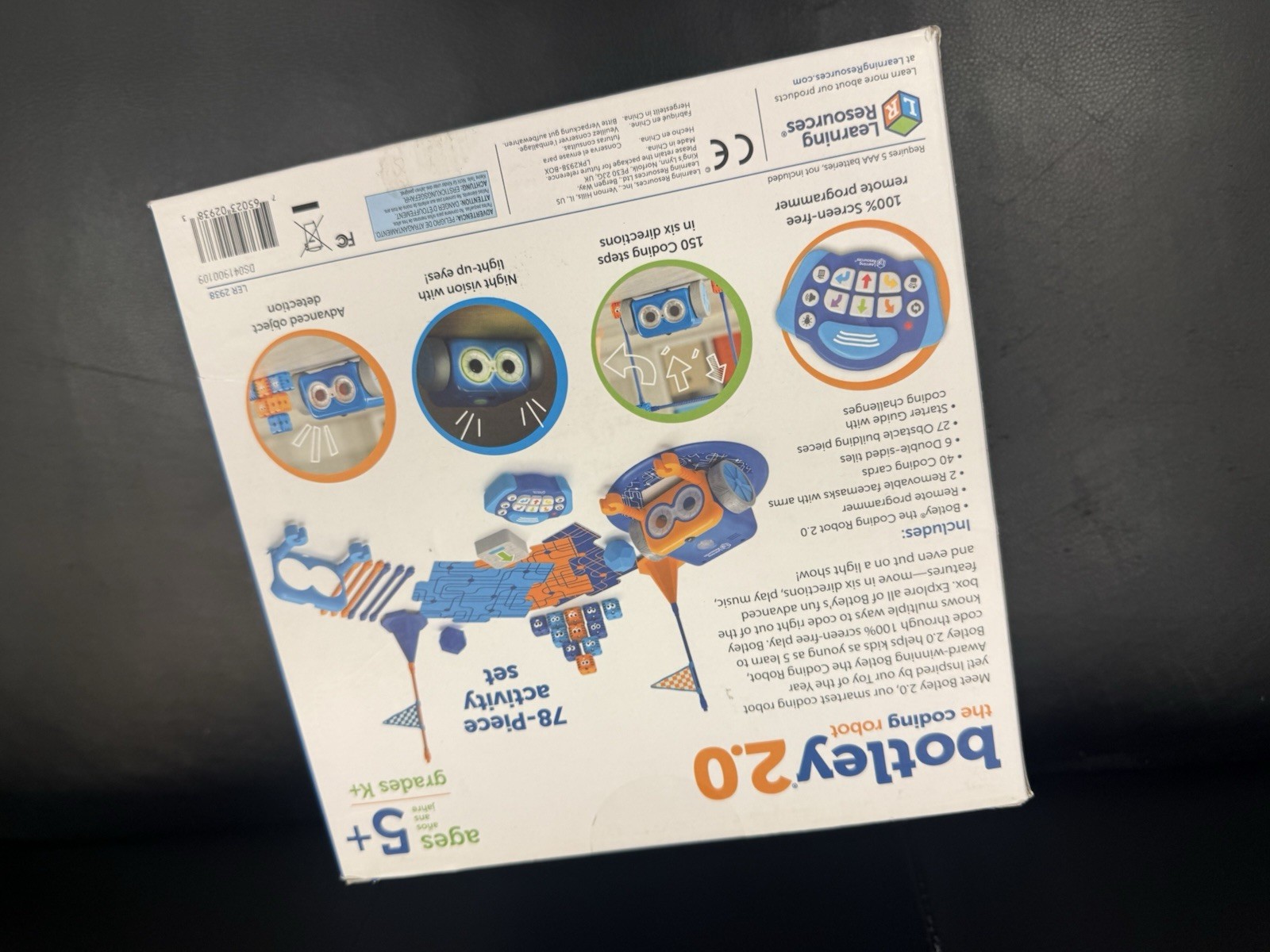 Botley 2.0 The Coding Robot 78-Piece Activity Set Learning Resources NEW