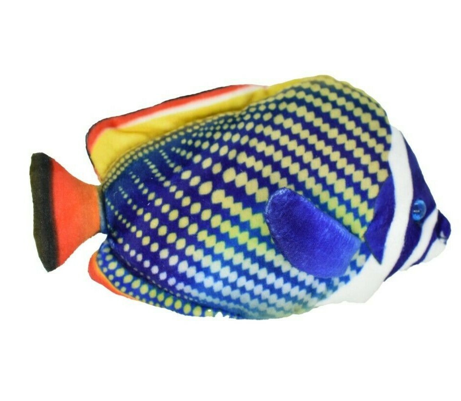 Butterfly Fish, Redtail,Tropical Fish Magnet, Soft Stuffed Fish Toy CWG34BB3