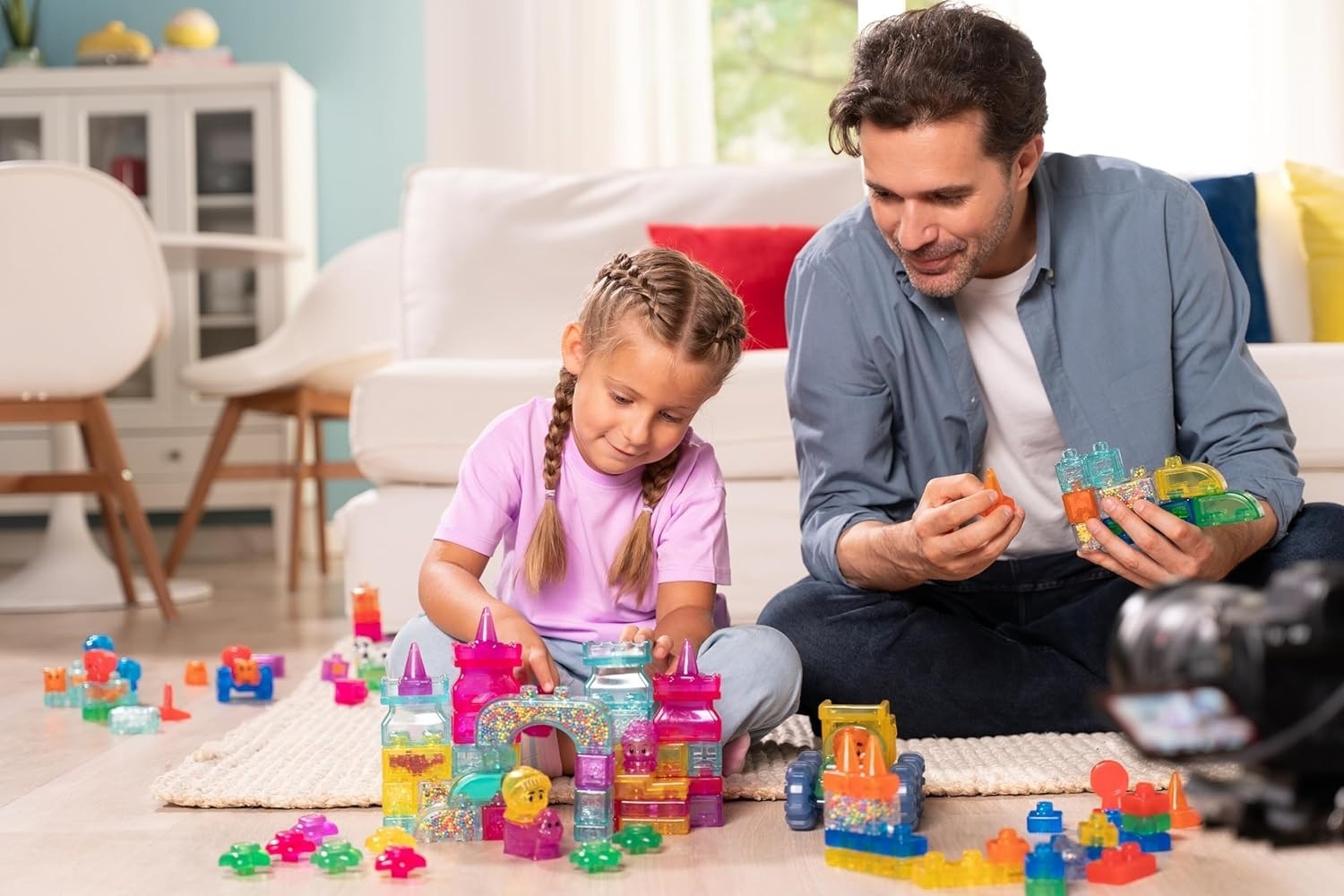 Jelly Blox Classic Castle Set – Includes 45 Pieces Toddler & Preschool Building