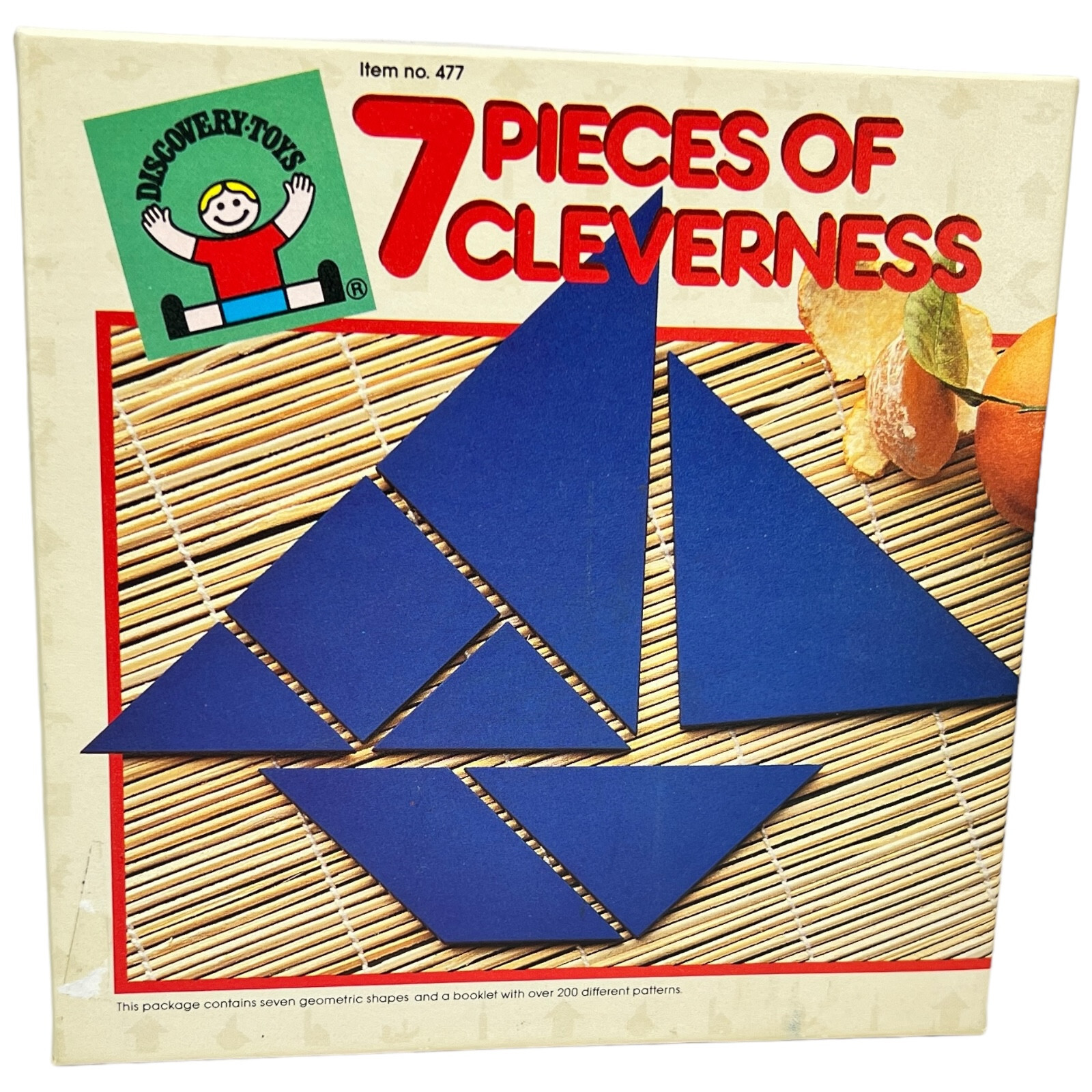 Vintage Discovery Toys 7 Pieces Of Cleverness – Complete with Box – 1986