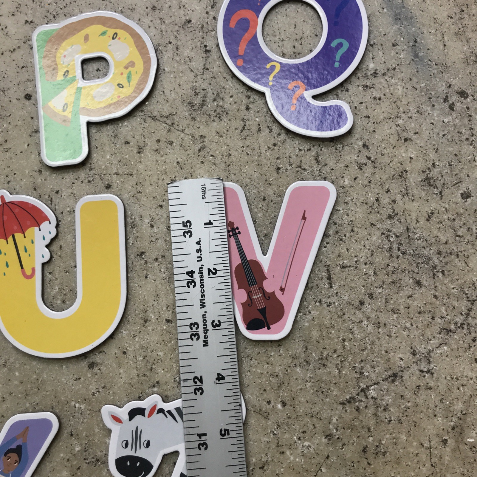 Target Bullseye Back to School Magnetic Alphabet Letters ABC 26 Count Animals