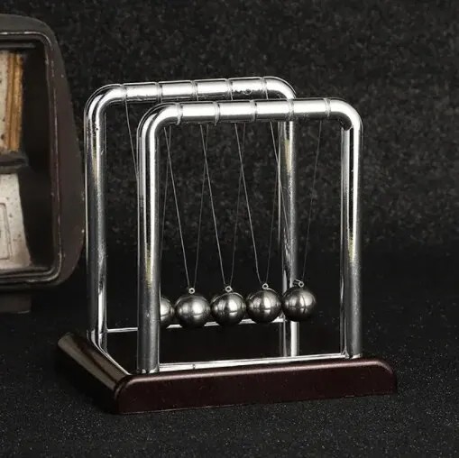 Newton’s Cradle Balance Steel Ball Teaching Supplies Physics Science Pendulum