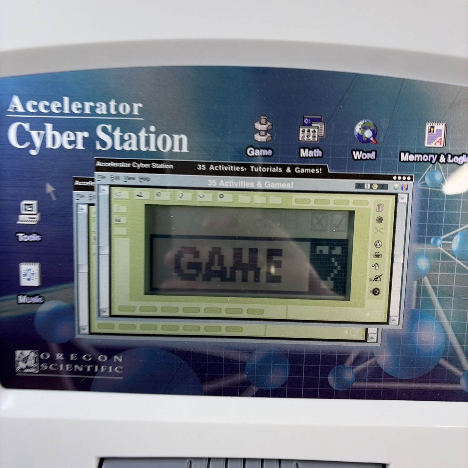 OREGON SCIENTIFIC ACCELERATOR CYBER STATION 18092