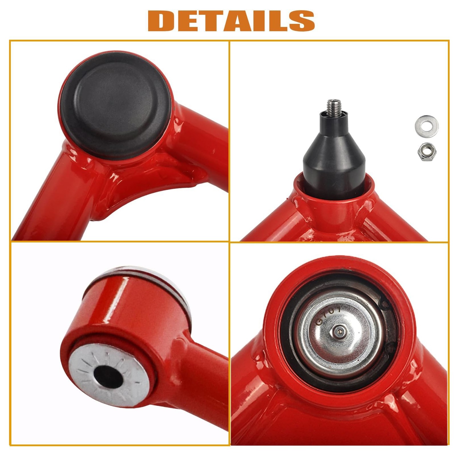 2-4″ Lift Front Upper Control Arms w/Ball Joint For 2007-2018 Silverado 1500 …