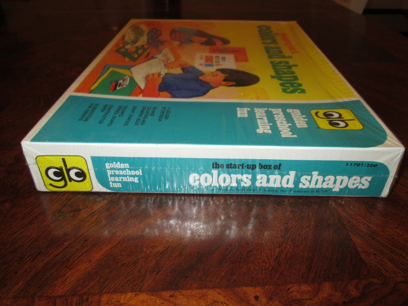 Golden Book Pre-School Learning Fun The Start Up box of Colors and Shapes Sealed